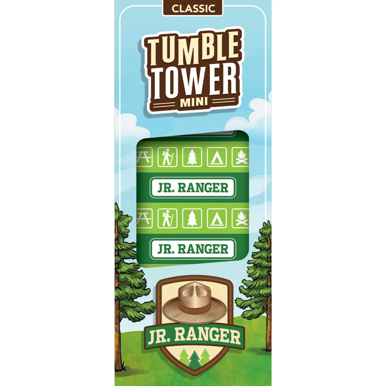 Masterpieces   Kids Games - Jr. Ranger Travel Sized Tumble Tower